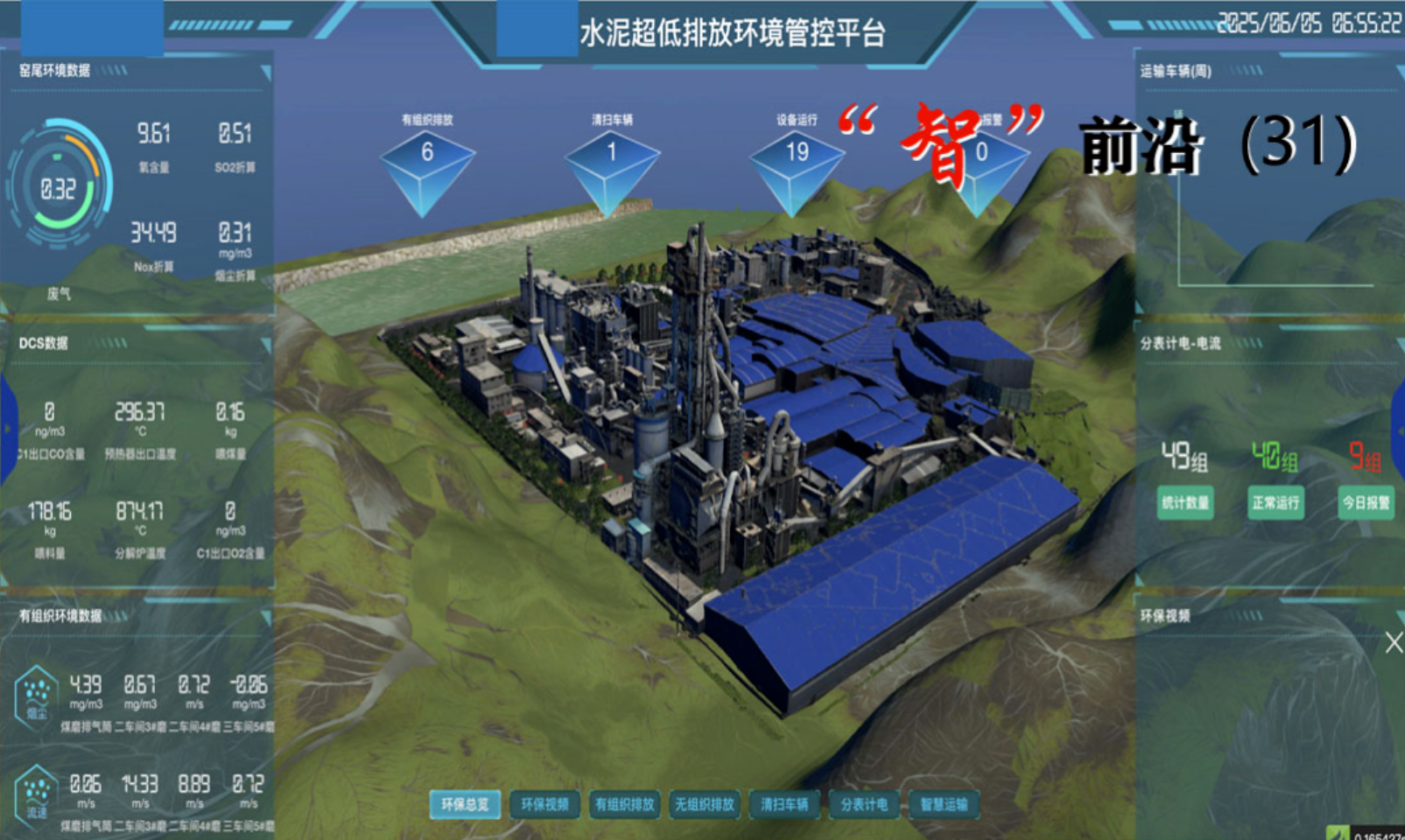 南京钜力集团“超低排放环境管控一体化平台”取得突破